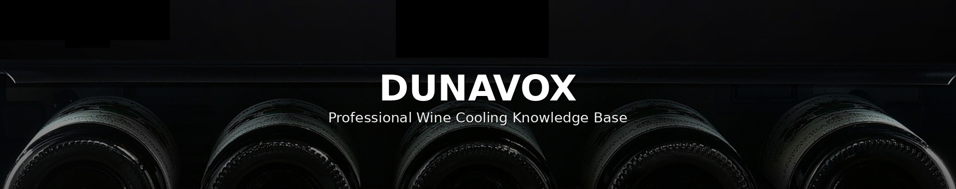 Solutions professionnelles de refroidissement du vin Dunavox — caves à vin intégrées en colonne et entièrement intégrées